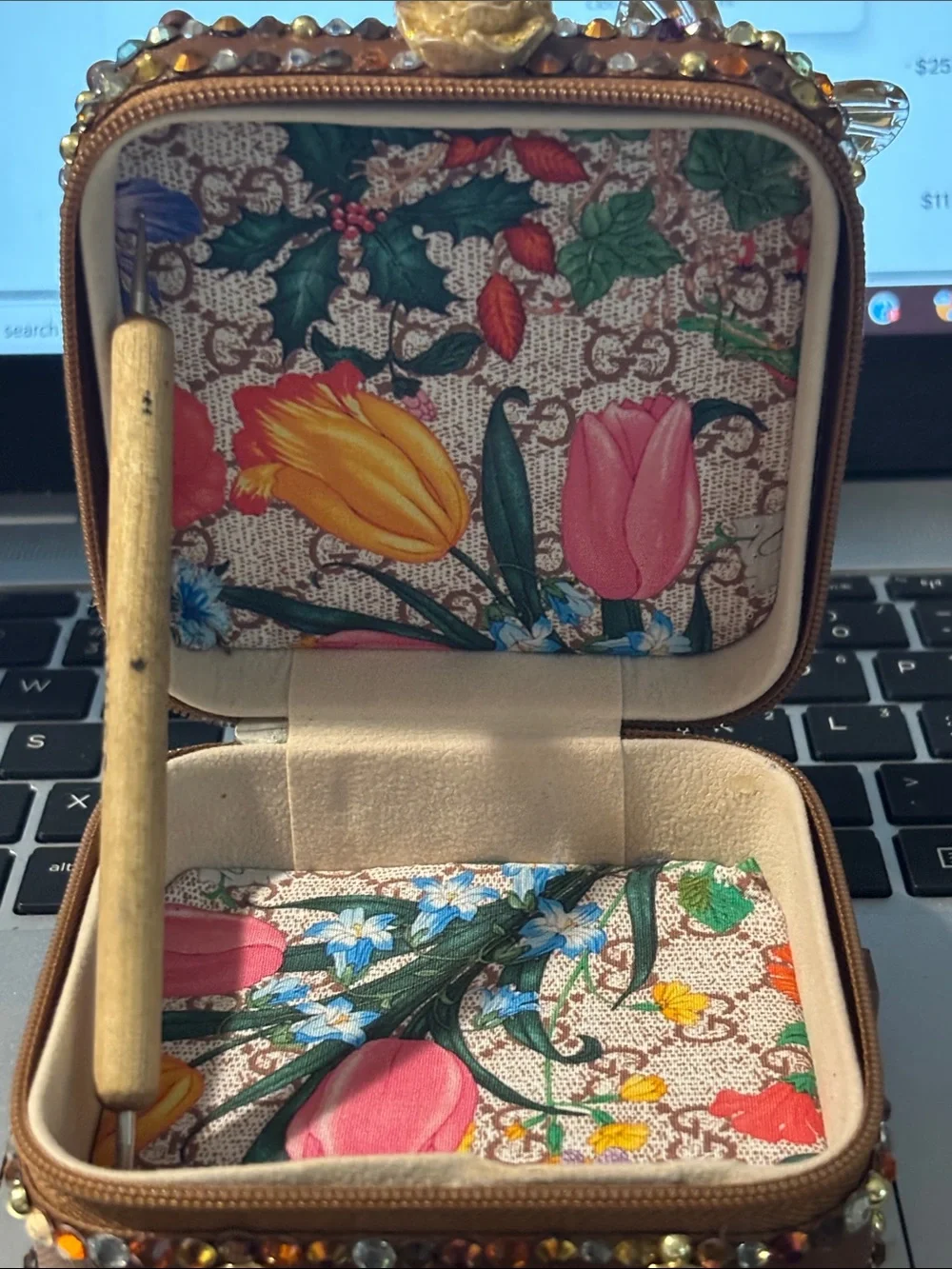 Bratz x Gucci Bejeweled Crossbody Bag